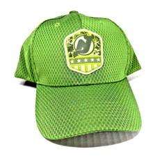 { New  New Jersey Devils Military Appreciation USA Green Adjustable Summer Hat