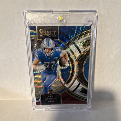 Panini 2023 Select Sam LaPorta RC Premier Level Tri-Color Prizm #106 /225