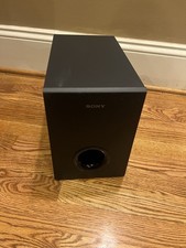 Sony SS-WCT60 Black Wired 8 ohm Home Theater Speaker System Subwoofer ONLY