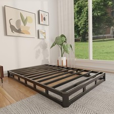 FMDMR Twin Box Spring 4 Inch - Low Profile Mattress Foundation Metal Bed Base