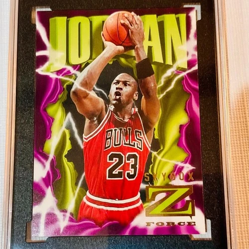 Michael Jordan 1996/97 Sky Box Z Force Card #11 Graded SGC 9 MINT