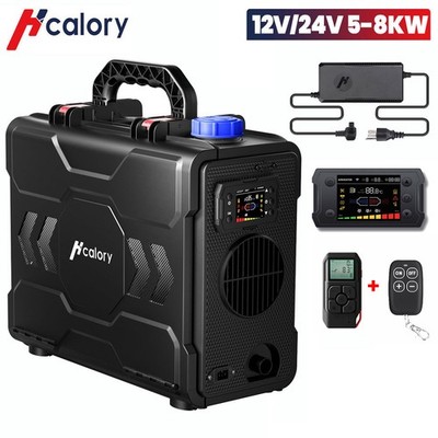 Upgraded Toolbox 2Pro 8KW Diesel Air Heater 110V 12V/24V Bluetooth for Van RV