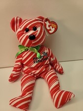 Ty Beanie Baby  2007 Holiday Teddy Christmas Red 8.5" 22cm New  MWMT's