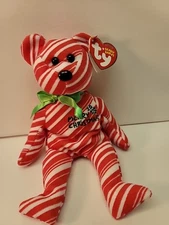 Ty Beanie Baby  2007 Holiday Teddy Christmas Red 8.5" 22cm New  MWMT's