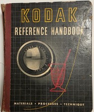 1940 vintage Kodak photography reference handbook Hardcover material processes