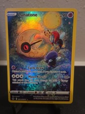 Near Mint Lunatone GG11/GG70 SWSH: Crown Zenith: Galarian Gallery Holo