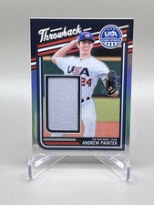 2026 Panini Prizm Stars And Stripes USA Andrew Painter Patch Holo # TM-AP