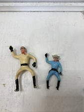 2 1960  s Lone Ranger Figures