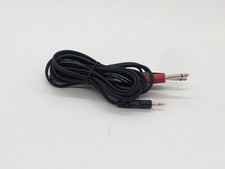 Hosa CMP-153 breakout 3.5mm TRS to dual 1/4" TS audio cable lead 0.9m