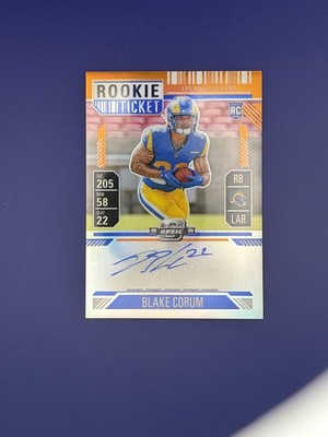 2024 Panini Contenders Rookie Ticket Auto /35 #112 Blake Corum
