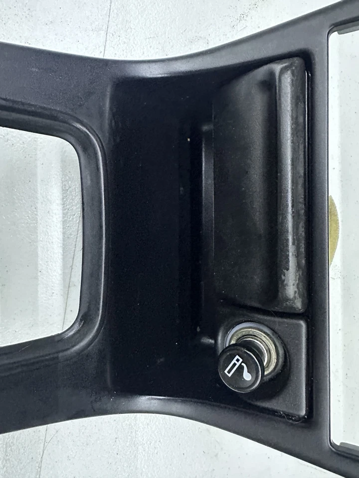 1994-1997 Honda Accord radio dash trim bezel center console shifter w clock OEM Foto 3 de 4