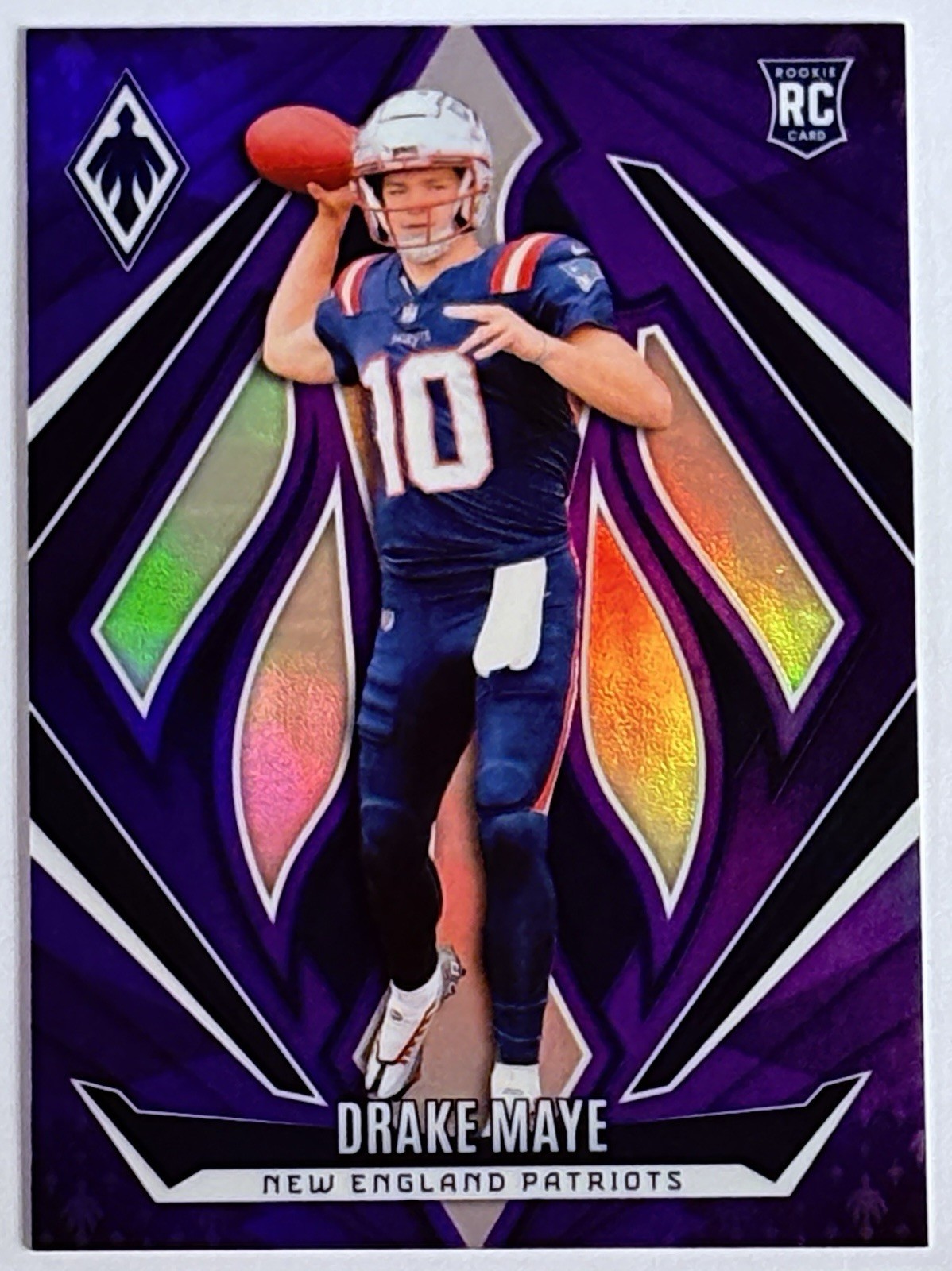 2024 Panini Phoenix - Rookies Drake Maye #179 Purple (RC)