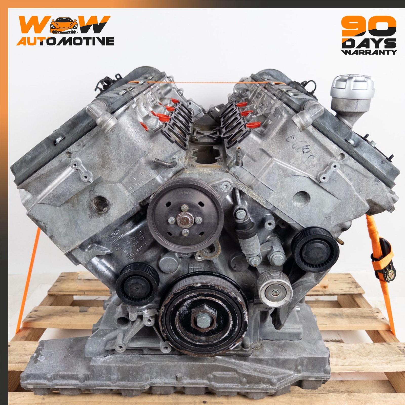 04-13 BENTLEY CONTINENTAL GT FLYING SPUR 6.0L V12 ENGINE MOTOR ASSEMBLY OEM