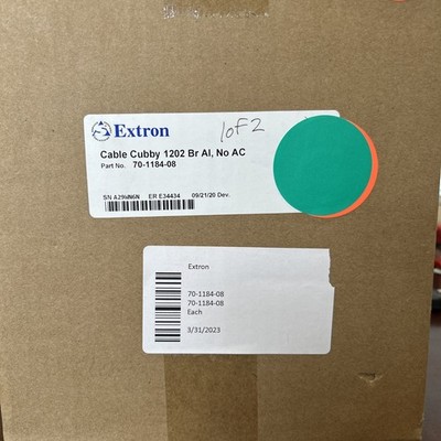 Extron Cable Cubby 1202 Br Al