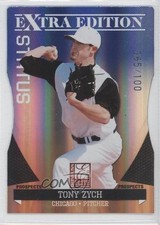 2011 Donruss Elite Extra Edition Prospects Blue Status Die-Cut Tony Zych 0w8