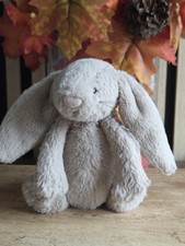 Jellycat Small Bashful Beige Bunny Rabbit With Whiskers Plush Soft Toy
