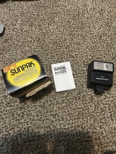 Sunpak Auto 121C Universal Cold Shoe Mount Camera Flash Untested 