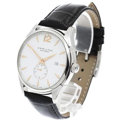 Hamilton Jazzmaster H386550 42mm SS White Dial Automatic Watch #C12279