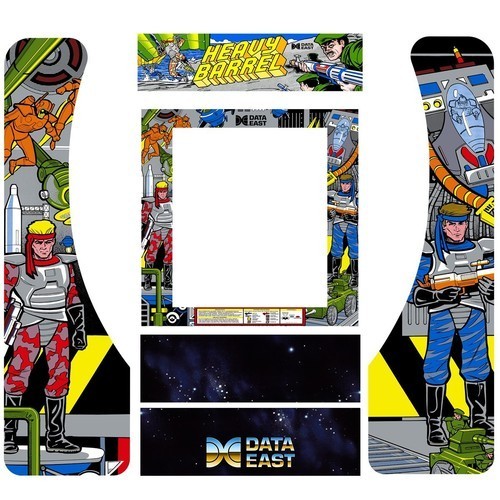 Ikari Warriors PartyCade Arcade with 19" screen and Rotary Joysticks Wall / bar