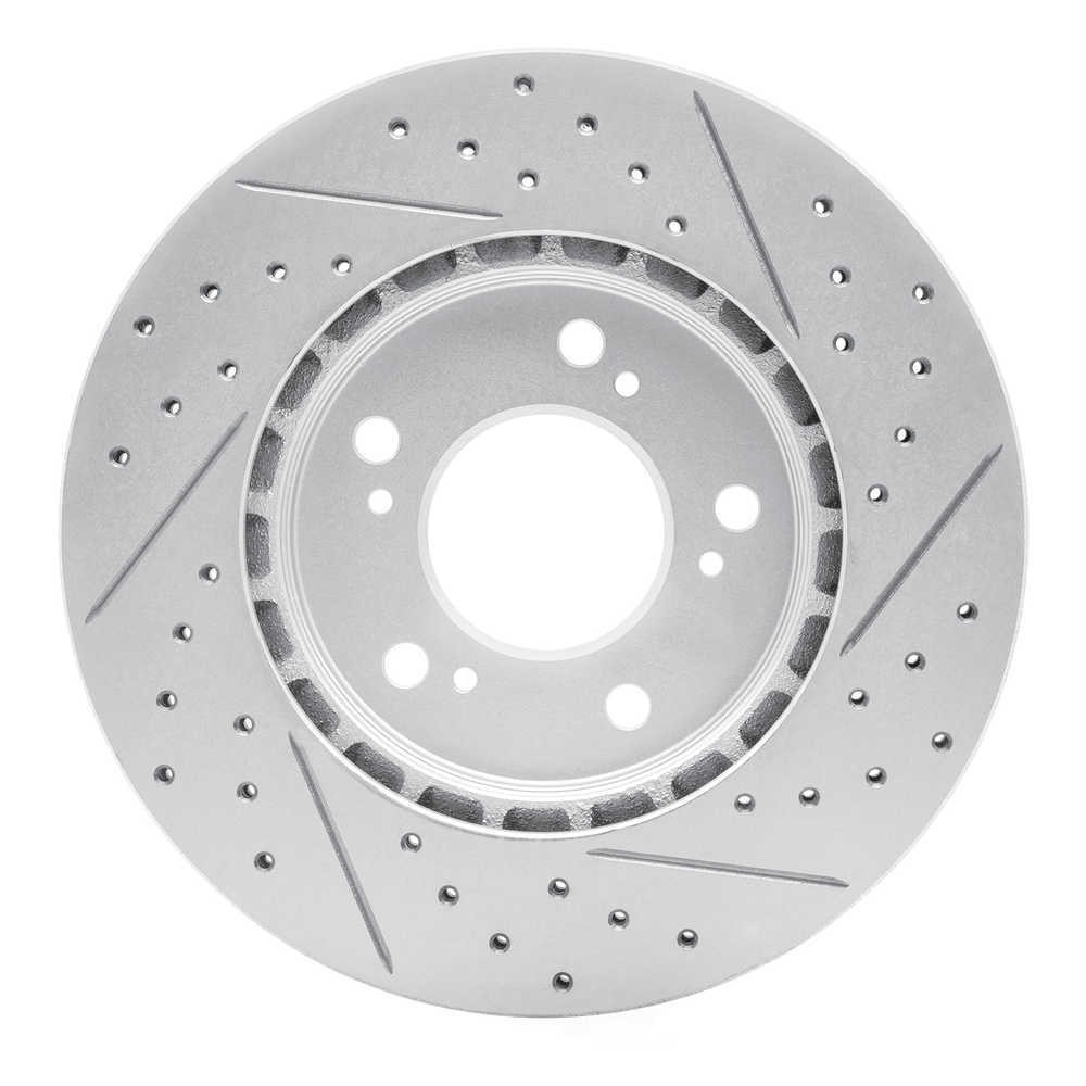 Disc Brake Rotor-Geoperformance Rotor - Drilled and Slotted fits 1991 Acura NSX