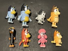 Bluey And Friends Toy Figure Lot Of 8
