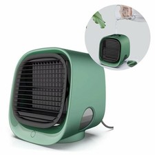 Cool Portable Air Cooling Conditioner Air Cooler Water Tank Fan Humidifier USB