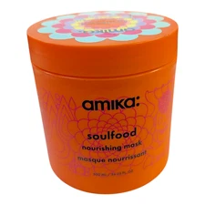 AMIKA Soulfood Nourishing, Moisturizing Ultra Conditioning Hair Mask 16 Oz READ