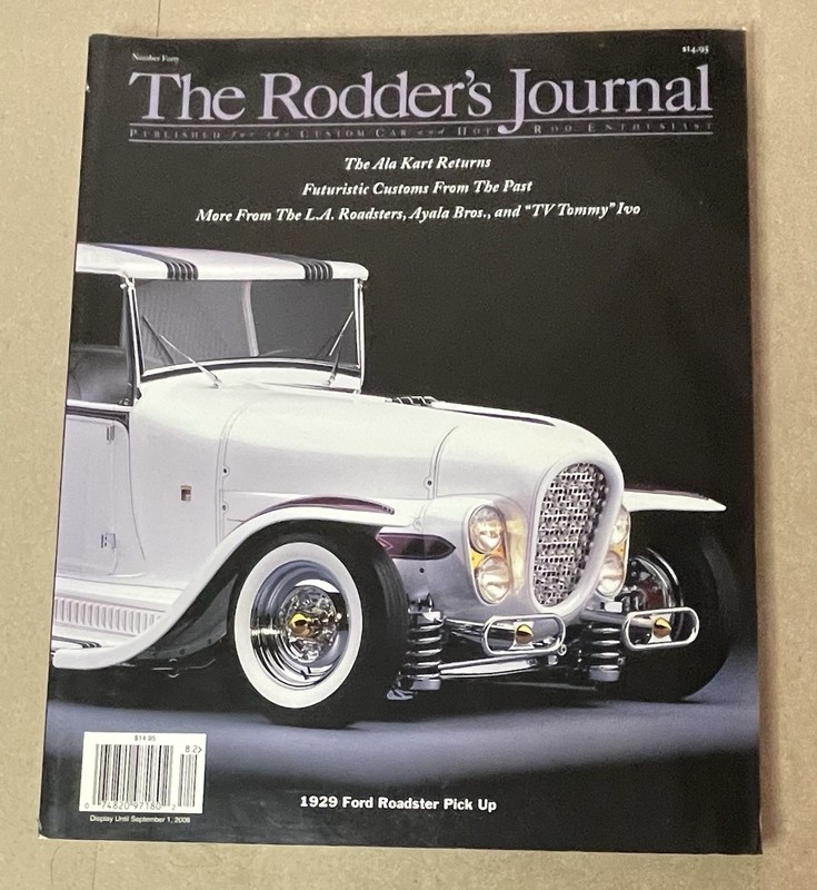 The Rodder’s Journal Magazine No. 40 Summer 2008 Ala Kart