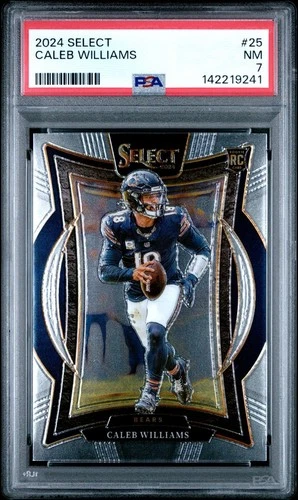 2024 Select Caleb Williams #25 - PSA 7 - RC Rookie Card - Near Mint