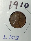 1910 Lincoln Cent / Very to Extremely Fine VF XF / Low Shipping / Coin #L103
