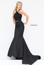 Sherri Hill Prom Dress - Size 2 - Ivory Color - Perfect Condition