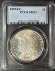 1878-CC Morgan Silver Dollar PCGS MS63 Carson City Better Date **FREE SHIPPING**