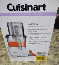 Cuisinart Pro Classic 7 Cup Food Processor DLC-10SY New