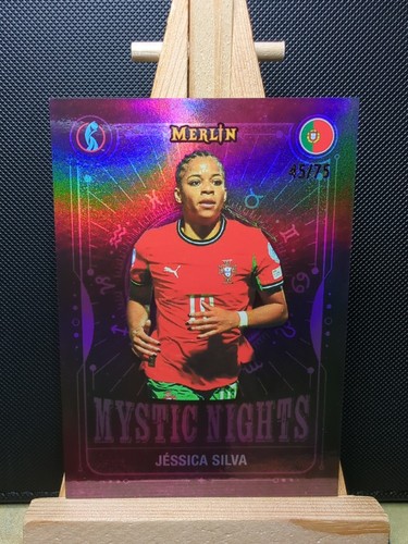 Jessica Silva 45/75 Mystic Nights Topps Merlin UEFA Womenâs Euros 2025