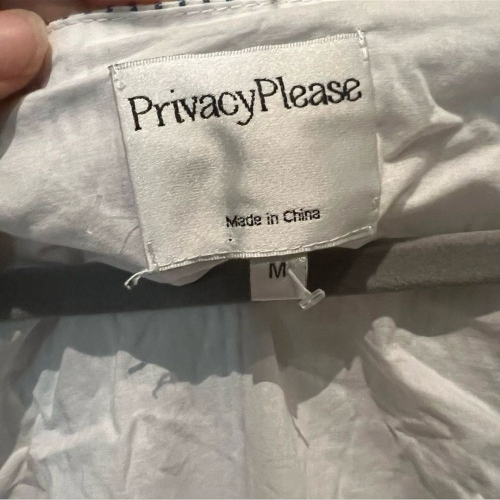 Privacy Please Revolve Daffodil Button Front Stri… - image 6