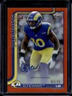 2025 Topps Chrome Josaiah Stewart Orange Refractor (RAW)