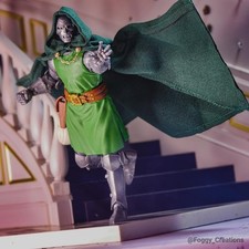 1/12 Doctor Doom Soft Goods Cape Tunic kit for Marvel Legends Action Figures
