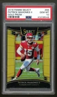 2018 Panini Select #66 Patrick Mahomes Gold Prizm /10 PSA 10