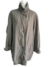 Ladies Lightweight Bon Marche Coat Brown Size XL (0365)