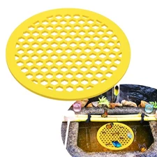 1-Pack Floating Bee Island, 7.87 Inch Bee Watering Station [Yellow]
