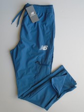 NEW BALANCE All Motion JOGGERS Mens Running Pants Blue Cargo Pkt. Size S, M