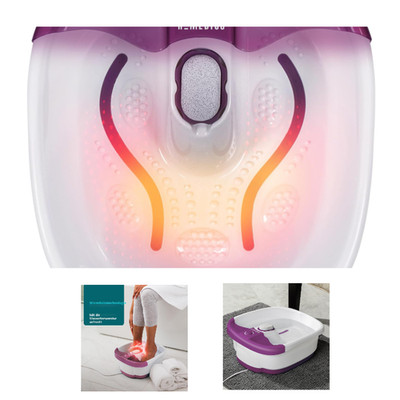 HoMedics Fußbadewanne mit Massage und Wärmefunktion Fußsprudelbad