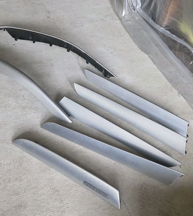 2010-2016 Audi A4 S4 B8 B8.5 Trim Cover Panel Bezel Door Center Console Set Of 6 - Image 2 of 4
