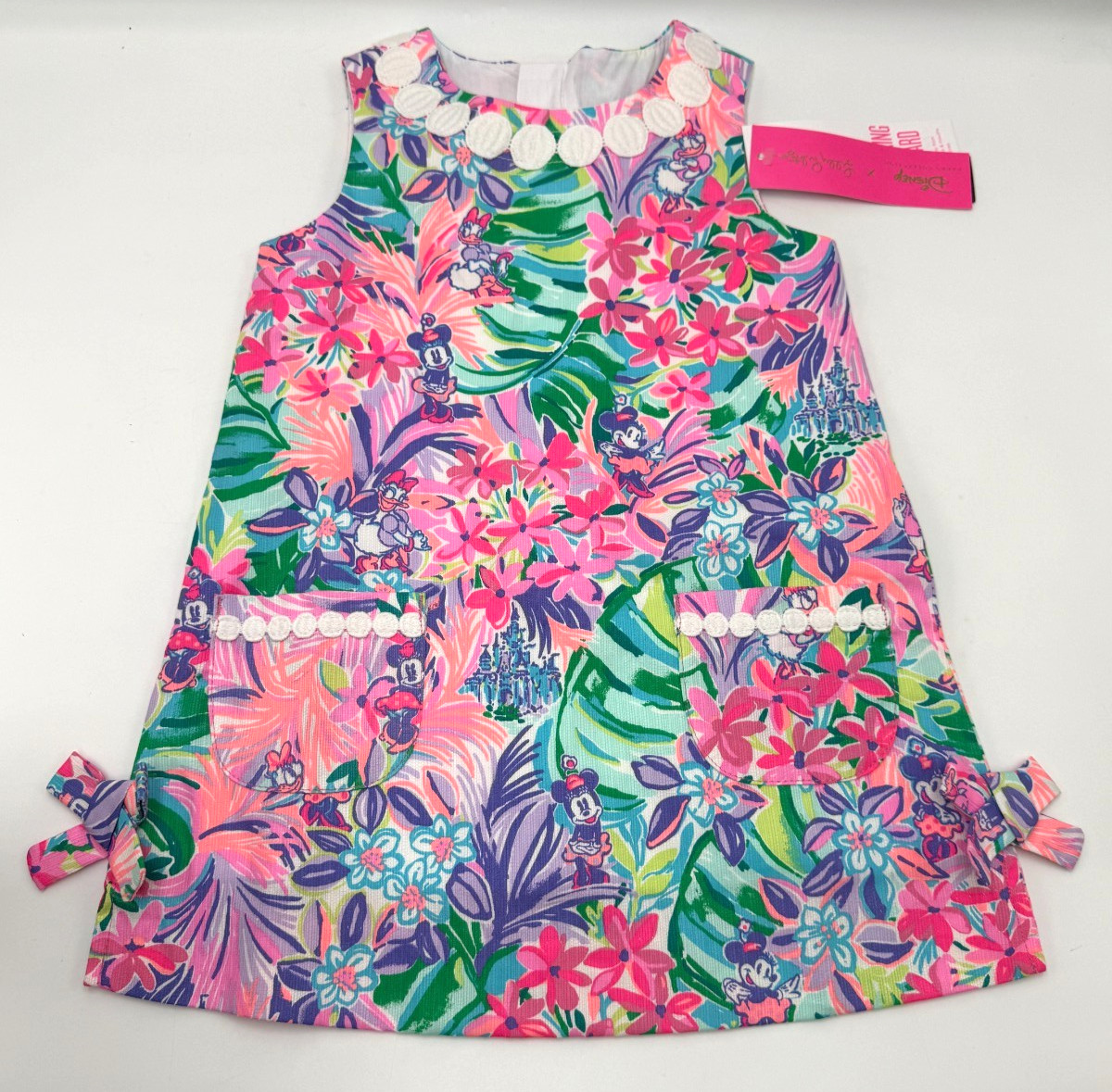 DISNEY Lilly Pulitzer Kids DISNEY DREAMIN Little Classic Shif Girls Dress Size 3