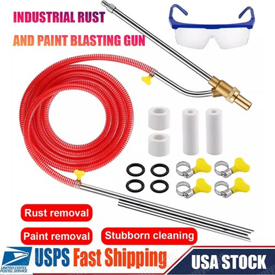 #ad #ad Pressure Washer Sandblasting Kit Wet Sandblaster Attachment 5000 PSI 1 4 Inch $30.98