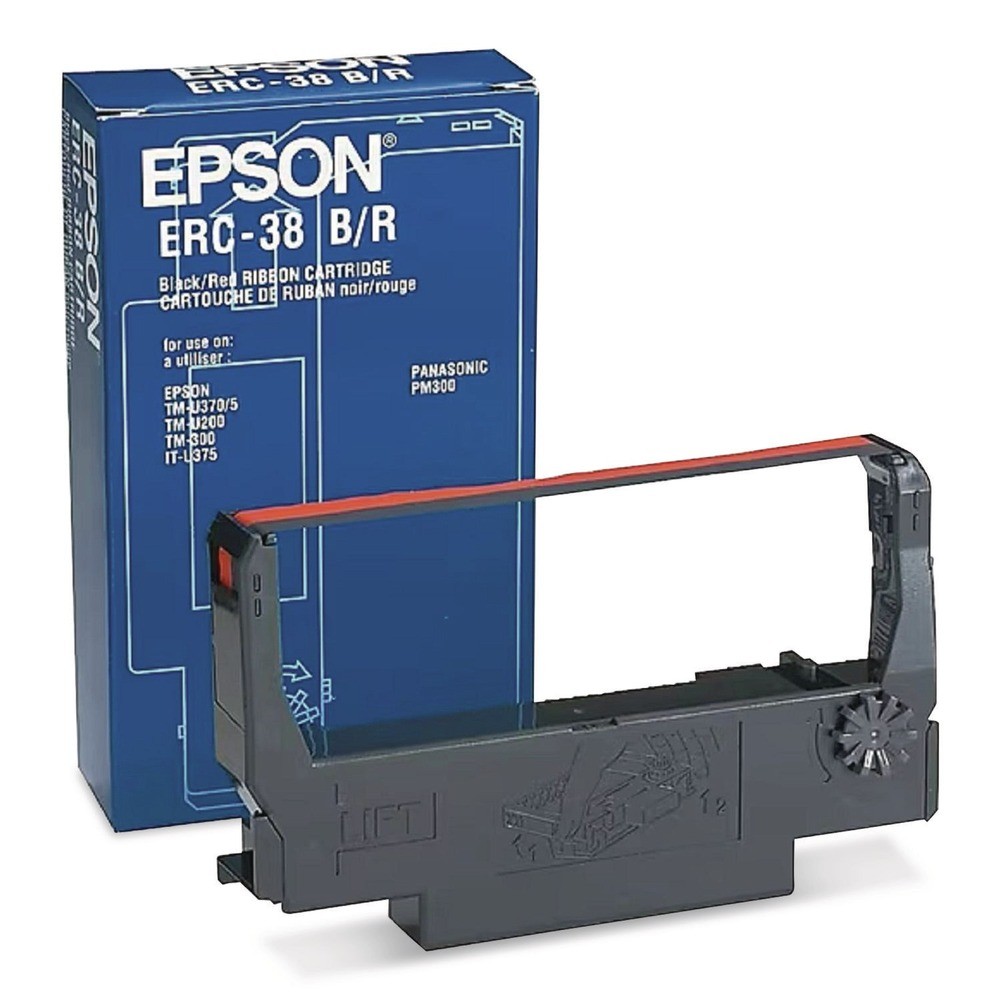Лента Epson ERC38BR - Черная Красная 2490₽