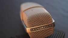 Sennheiser MD421 o MD 421-2 conversione a XLR microfono dinamico vintage studio