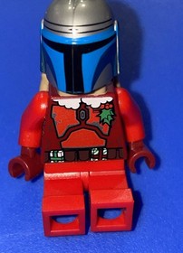 LEGO Star Wars Santa Jango Fett Minifigure (75023) sw0506