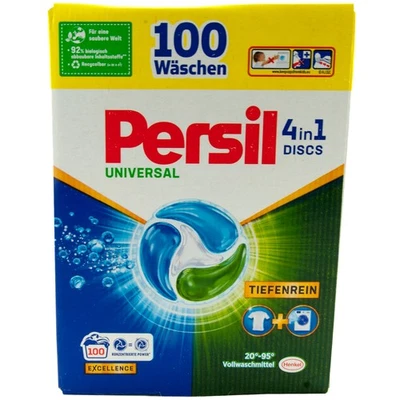 Persil Universal Waschmittel Discs 1 x 100 Stück 4in1 Excellence 20°-95° - Bild 1 von 2
