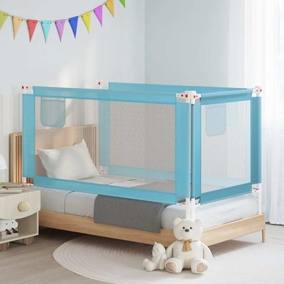 Bedhek Kleinkind 160x25 cm Stoff blau